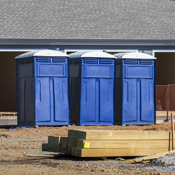 how do you ensure the portable restrooms are secure and safe from vandalism during an event in Lowder IL